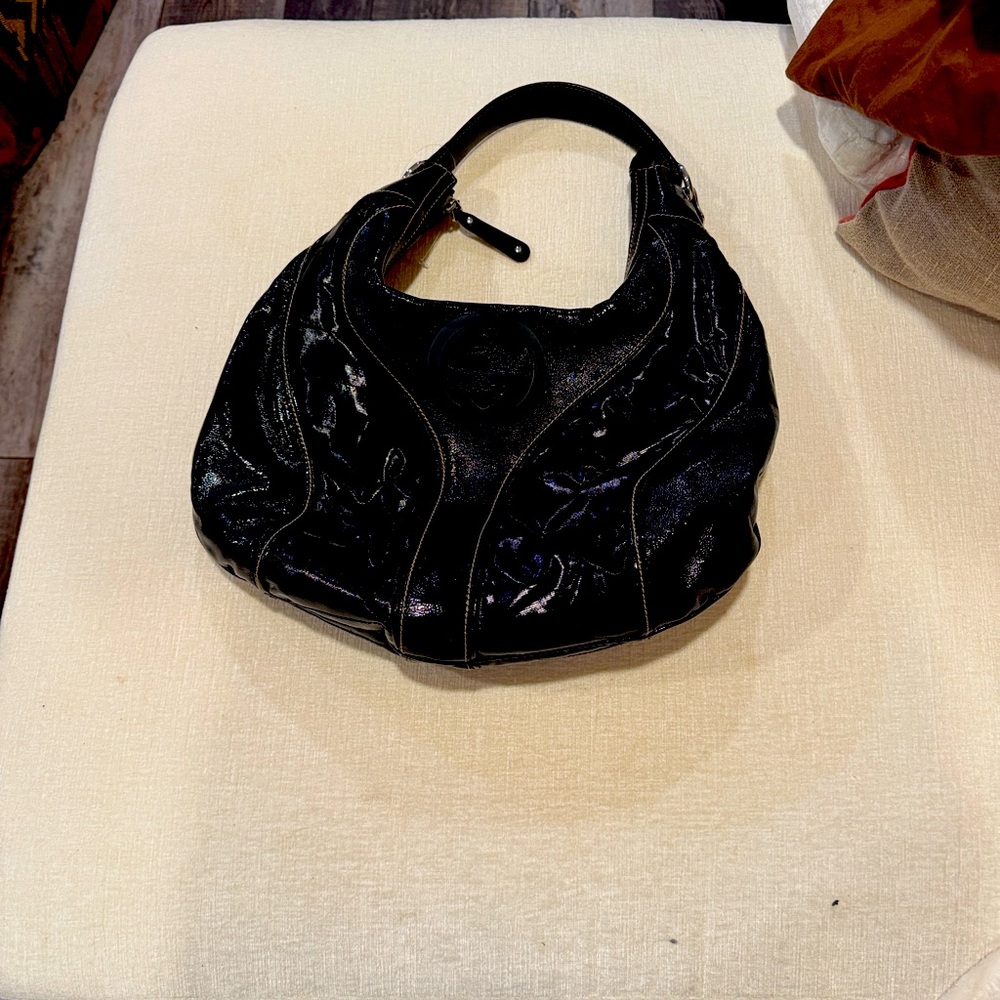 Gucci Black Hobo Bag
